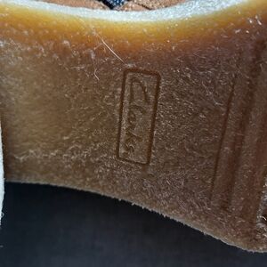 Clarks Brown Suede Shoes